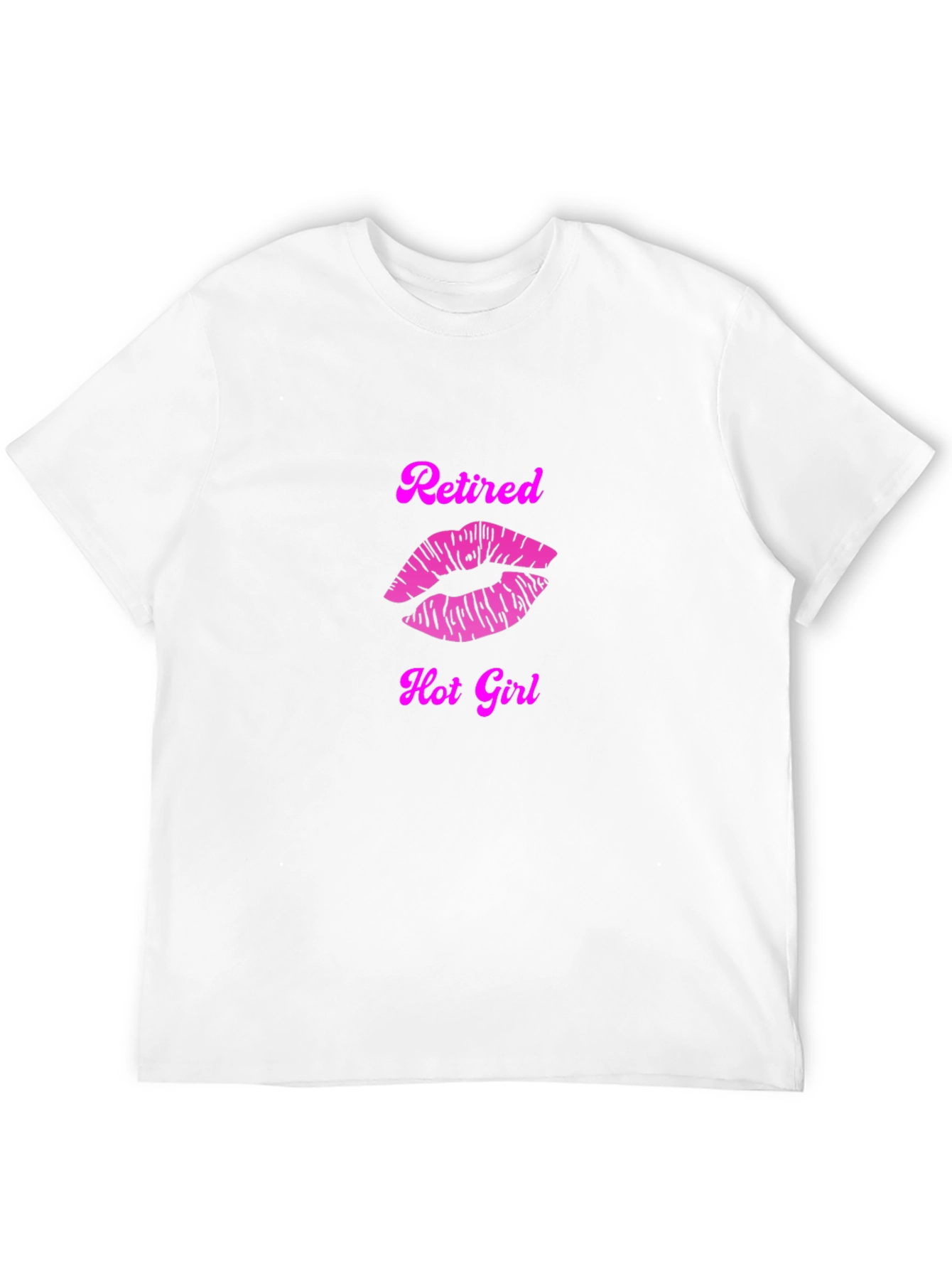 Retired Hot Girl Graphic T-Shirt