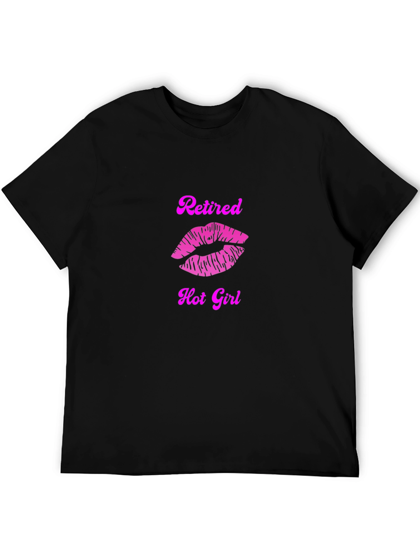 Retired Hot Girl Graphic T-Shirt