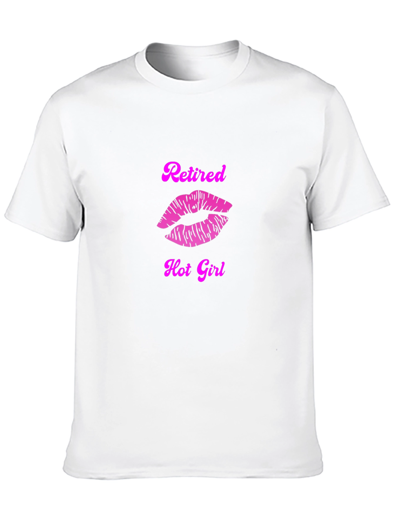 Retired Hot Girl Graphic T-Shirt