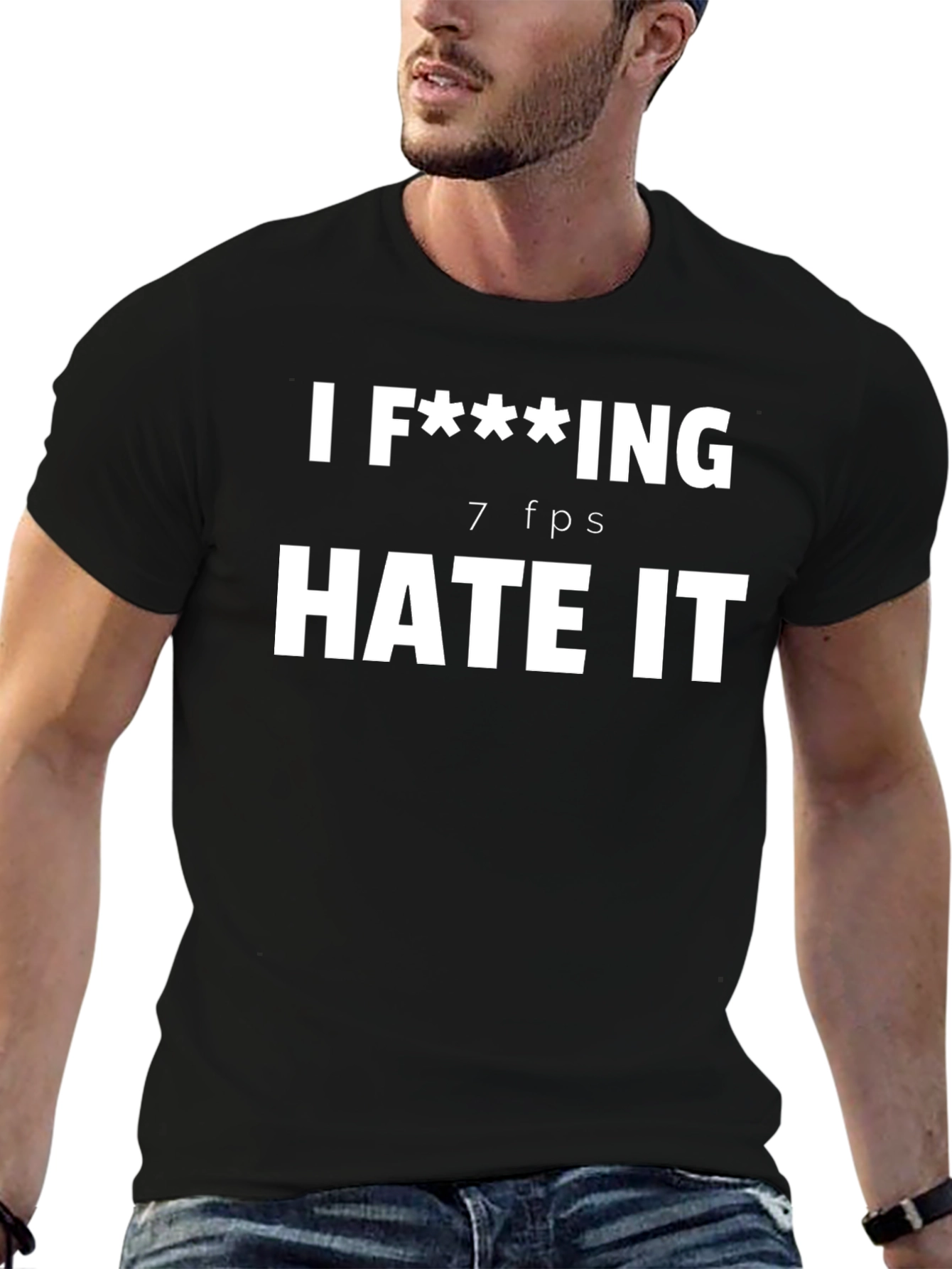 I F***ING Hate It T-Shirt - Gamer Humor