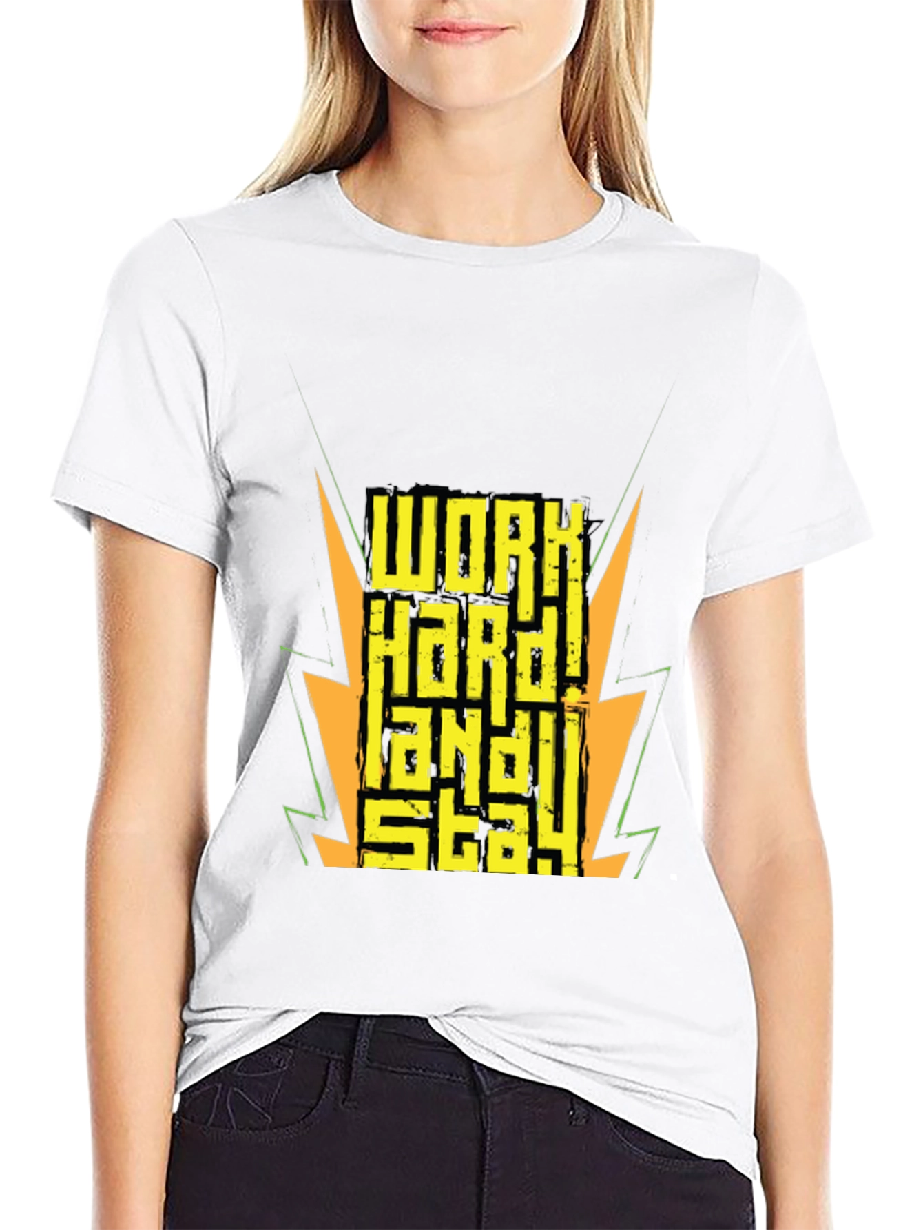 Work Hard! Stay Hard! Graphic T-Shirt