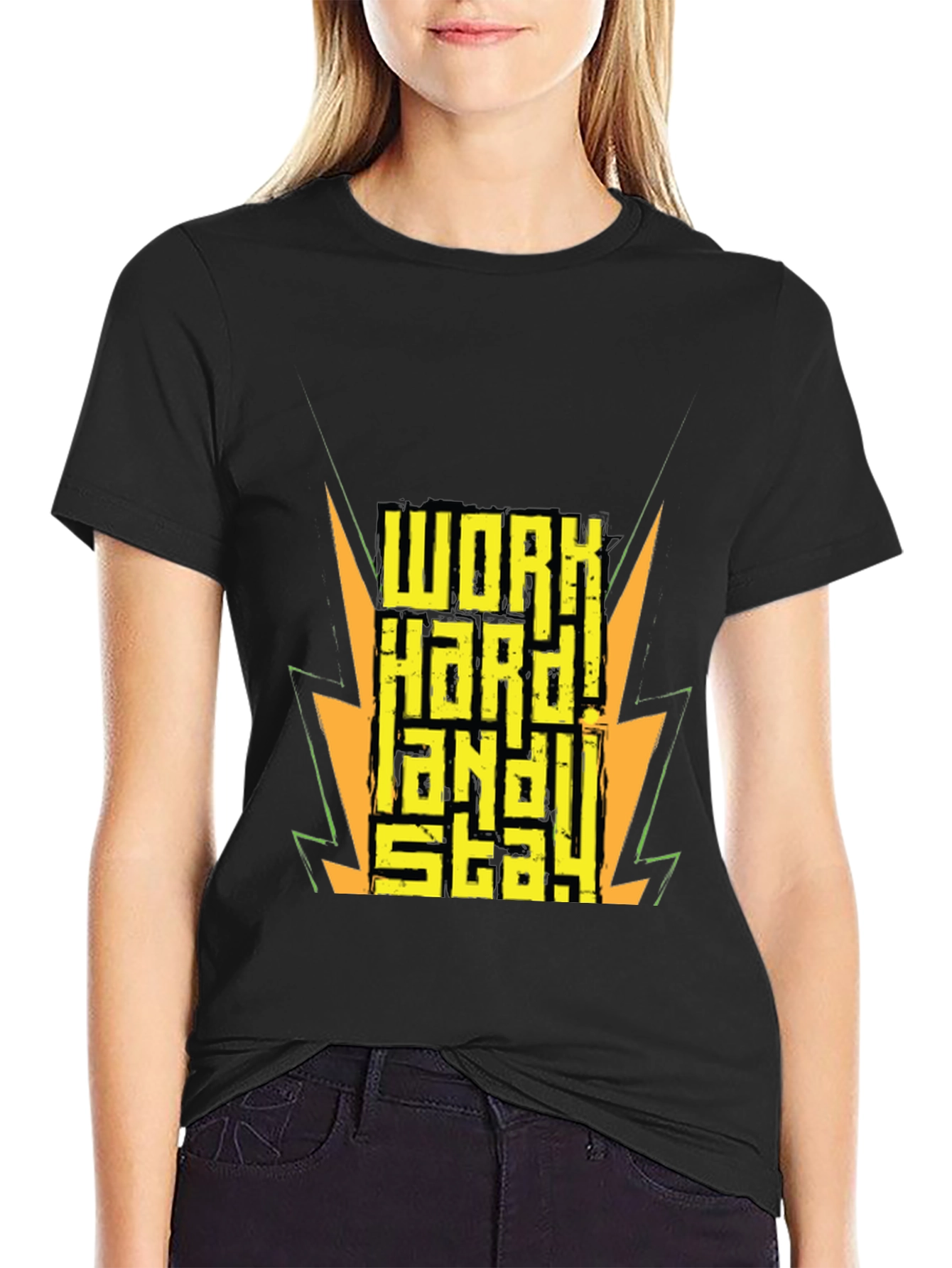 Work Hard! Stay Hard! Graphic T-Shirt