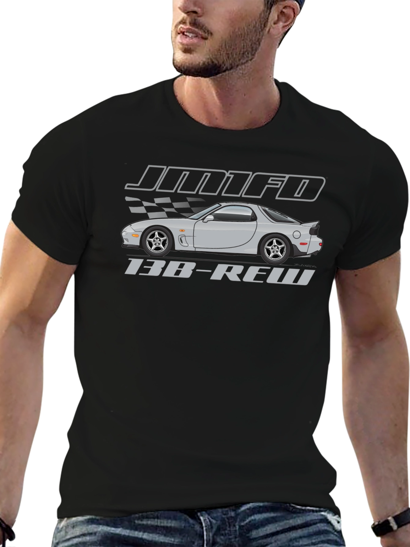 JDM RX7 13B-REW T-Shirt - Automotive Enthusiast Apparel