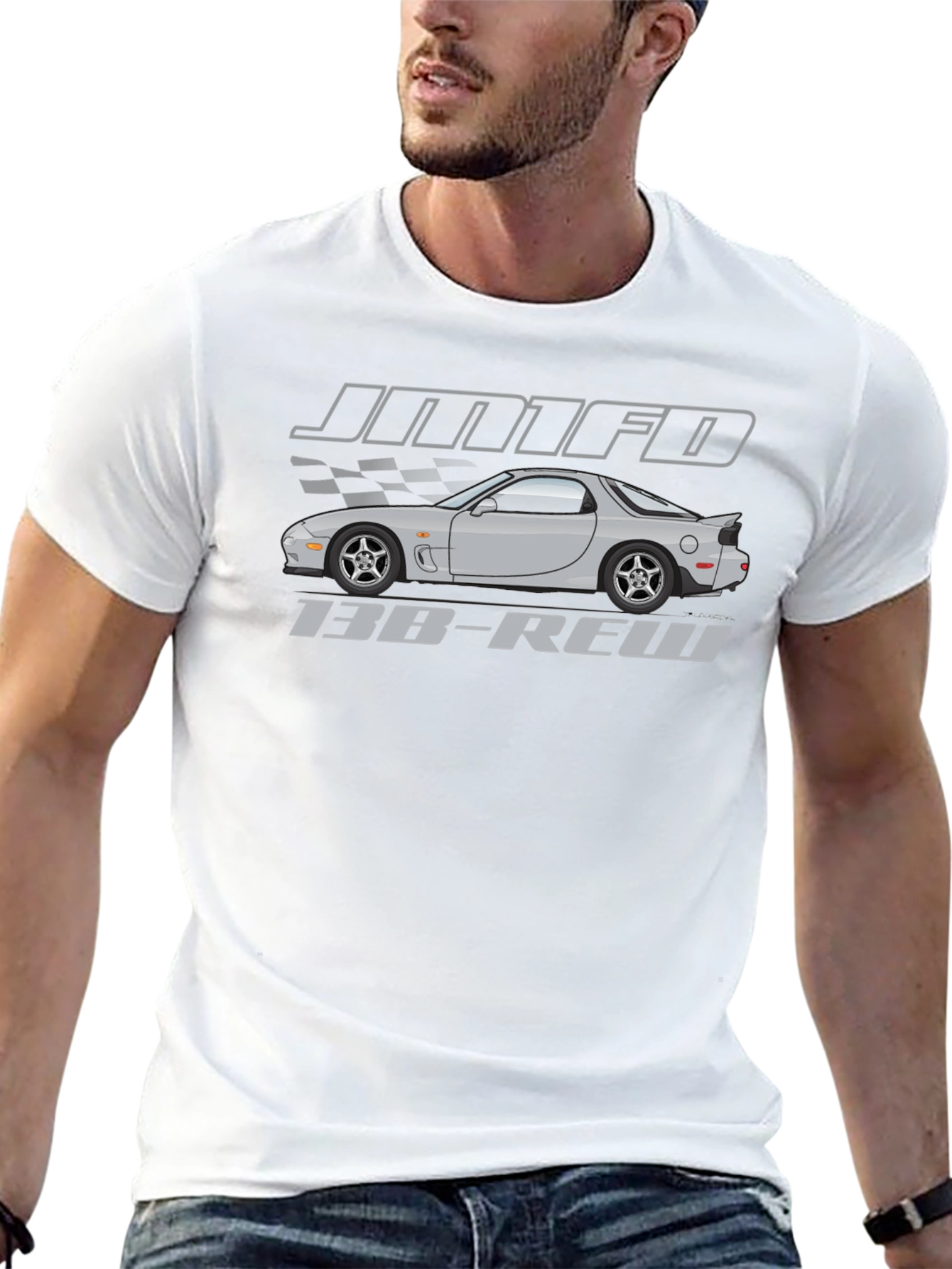 JDM RX7 13B-REW T-Shirt - Automotive Enthusiast Apparel