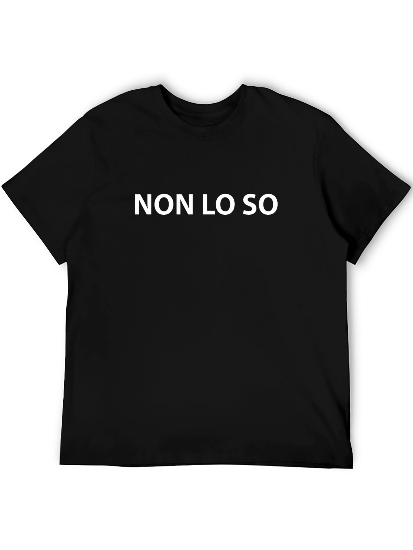 Non Lo So T-Shirt - Classic Italian Phrase Tee