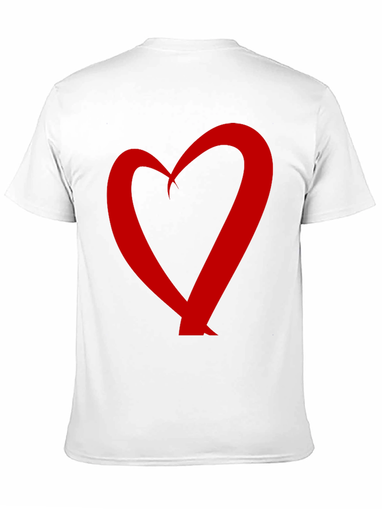 Heart Graphic Black T-Shirt