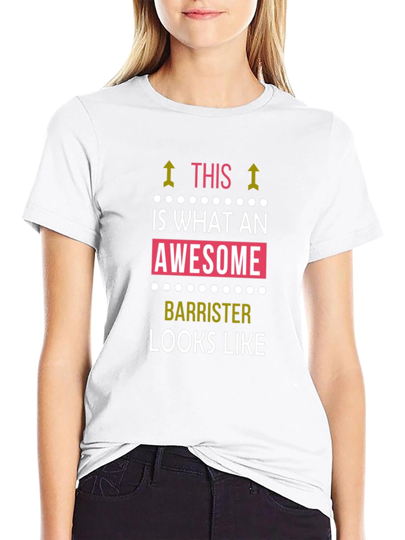 Awesome Barrister T-Shirt - Black Cotton Tee
