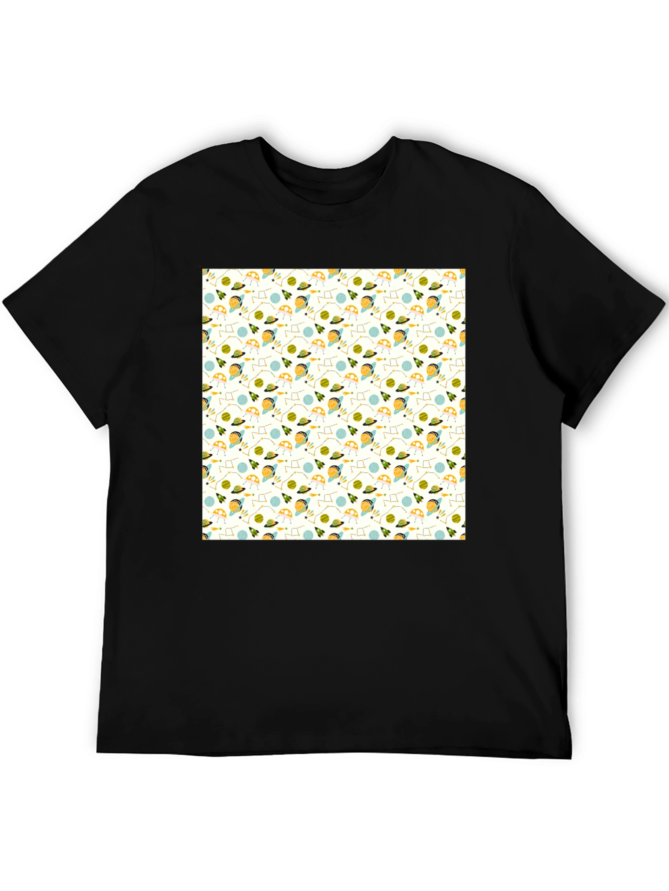 Cosmic Adventure Tee - Black