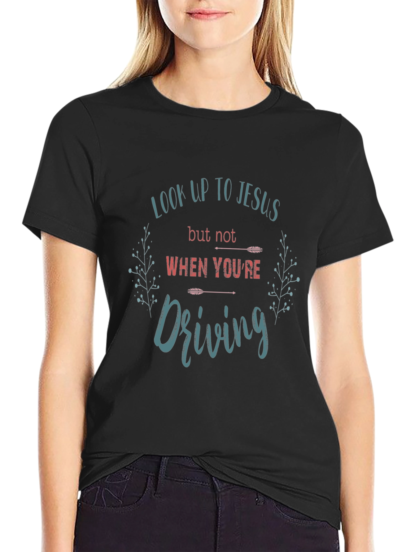 Look Up To Jesus Graphic Tee