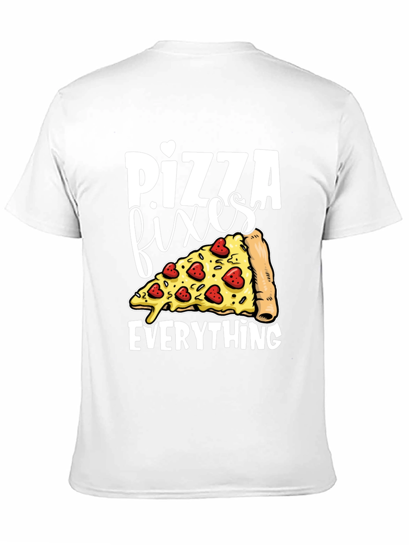 Pizza Fixes Everything Graphic Tee