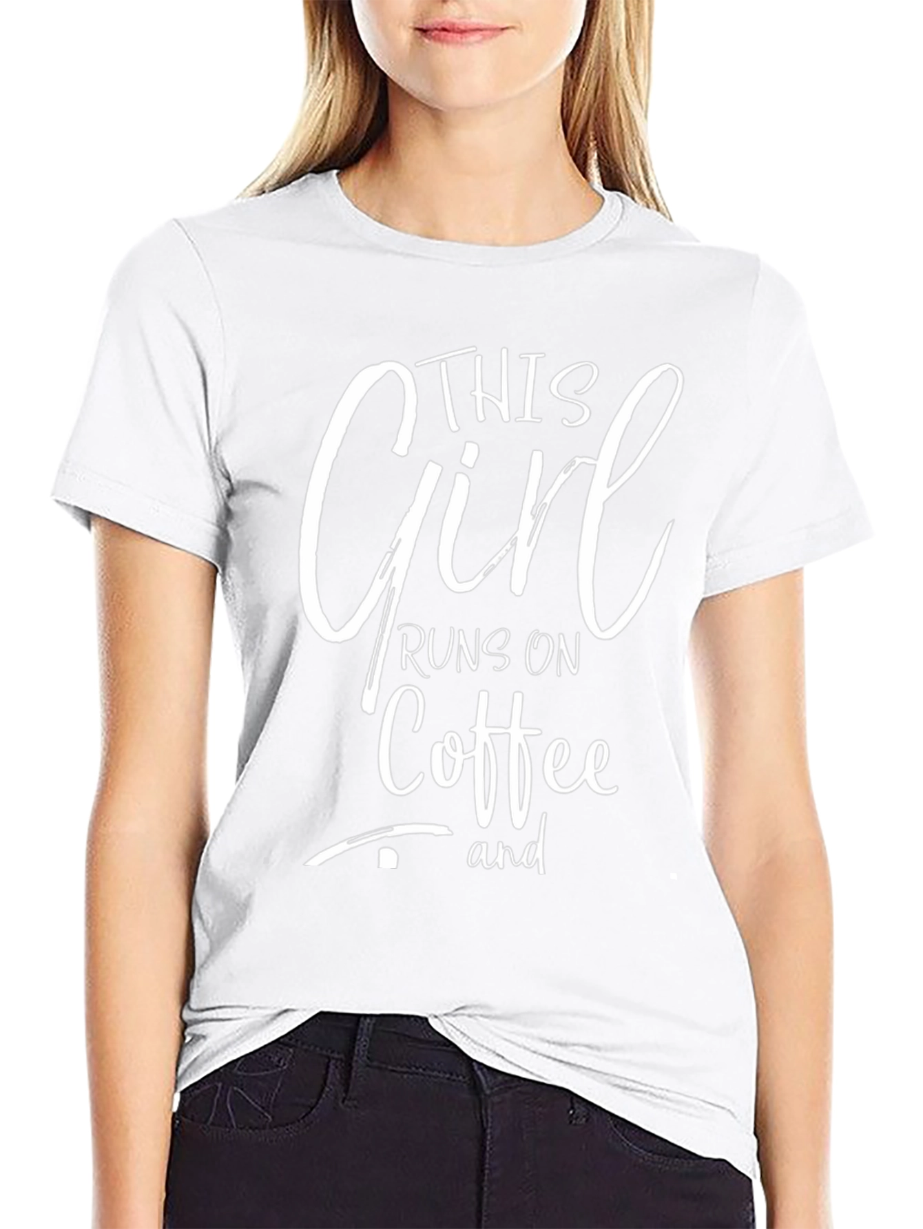 This Girl Runs on Coffee T-Shirt
