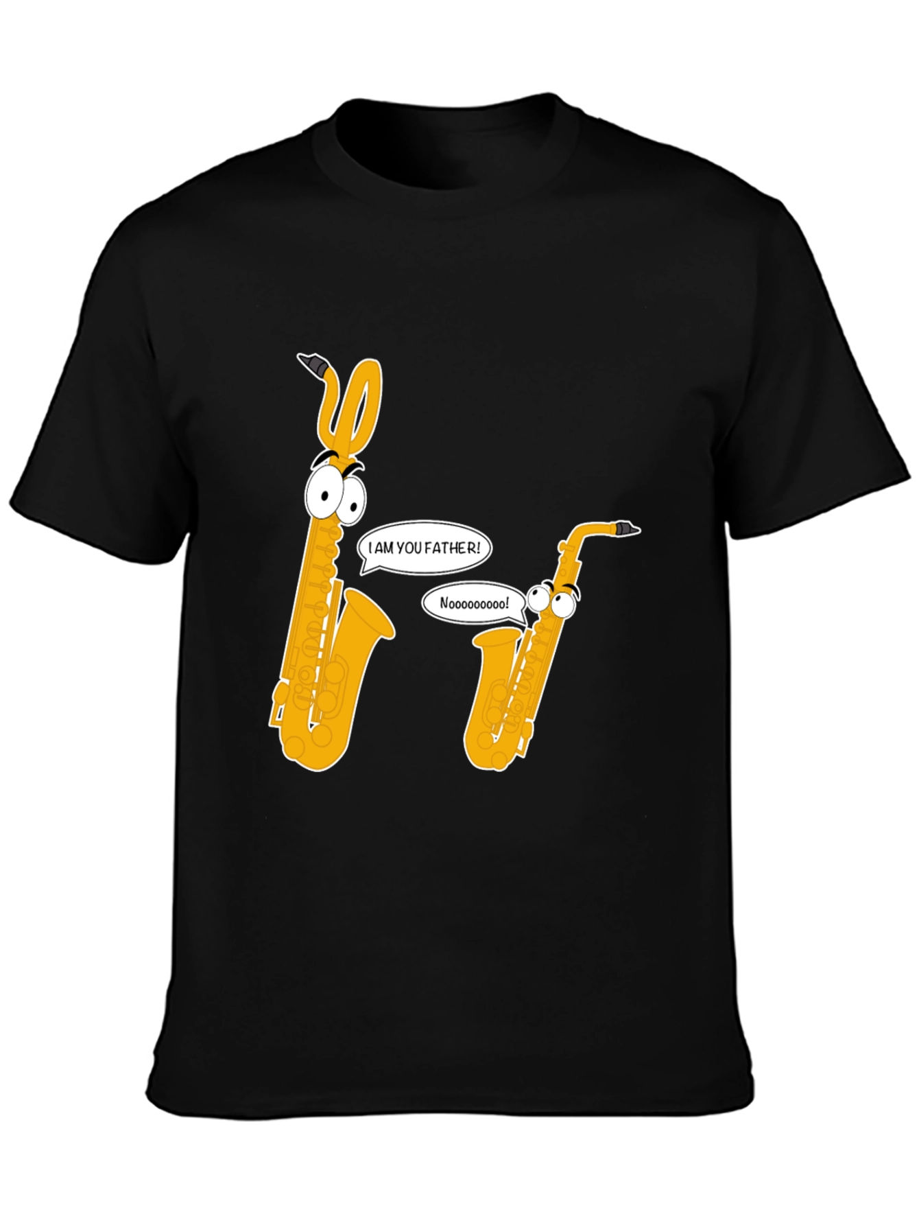 Saxophone Father T-Shirt - Funny Musical Tee