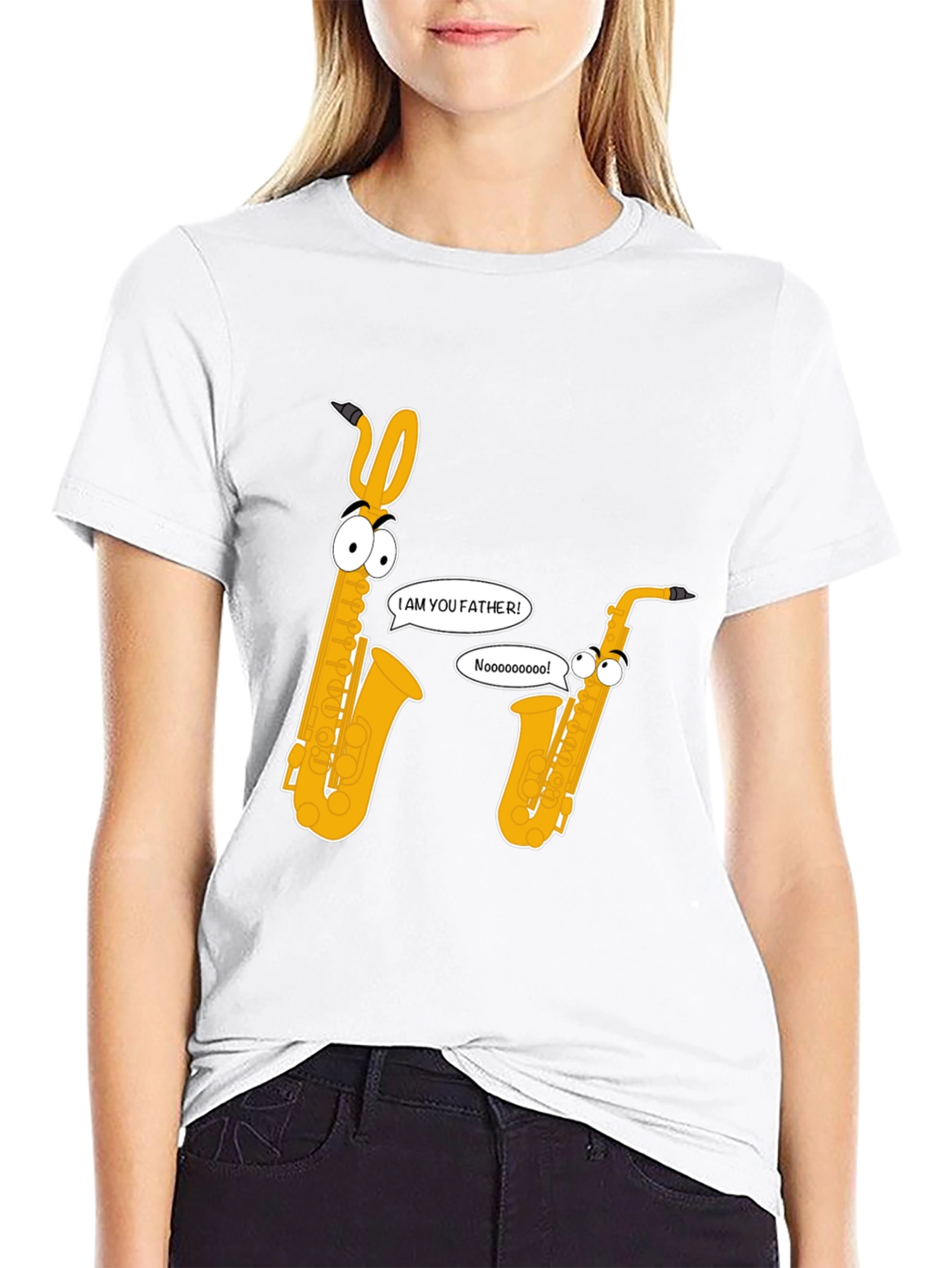 Saxophone Father T-Shirt - Funny Musical Tee