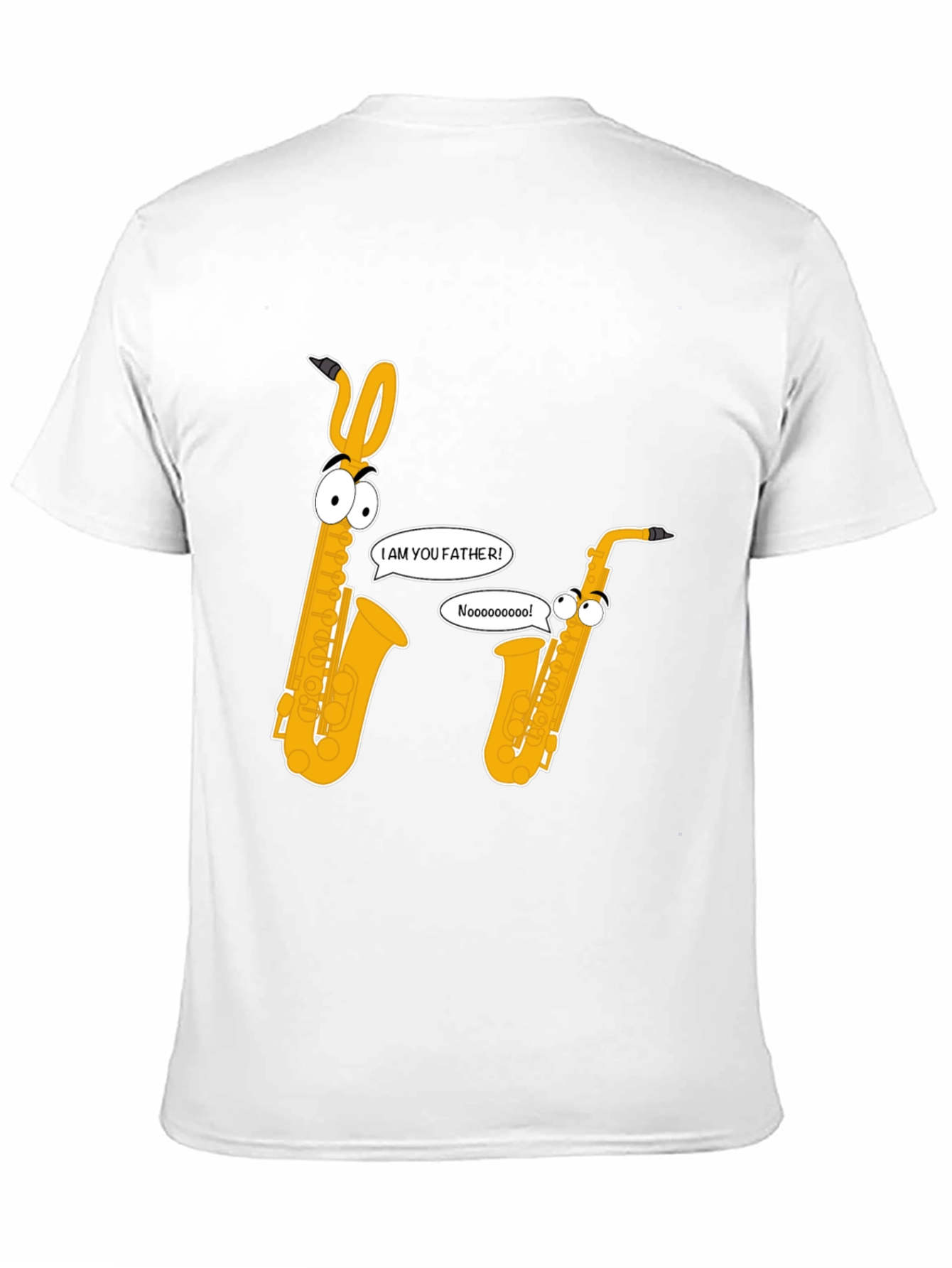 Saxophone Father T-Shirt - Funny Musical Tee