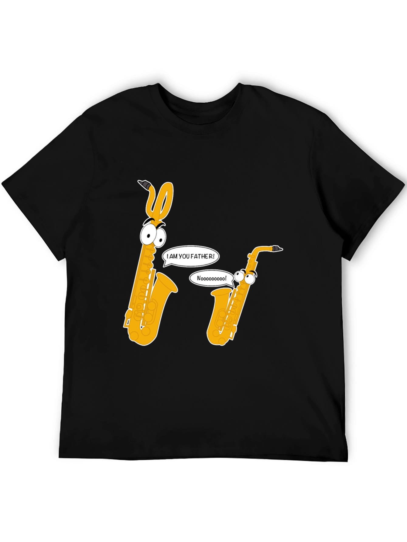 Saxophone Father T-Shirt - Funny Musical Tee