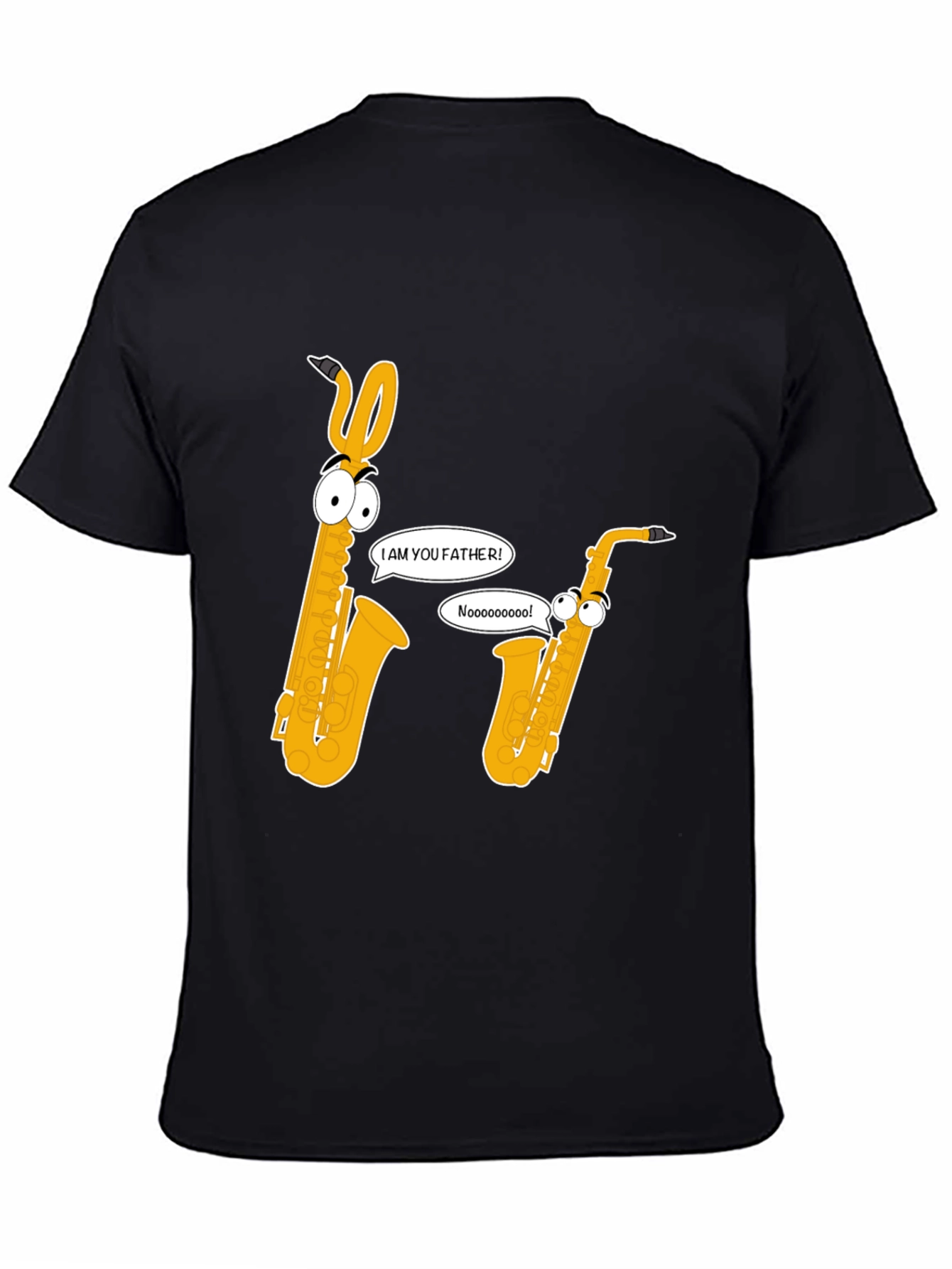 Saxophone Father T-Shirt - Funny Musical Tee