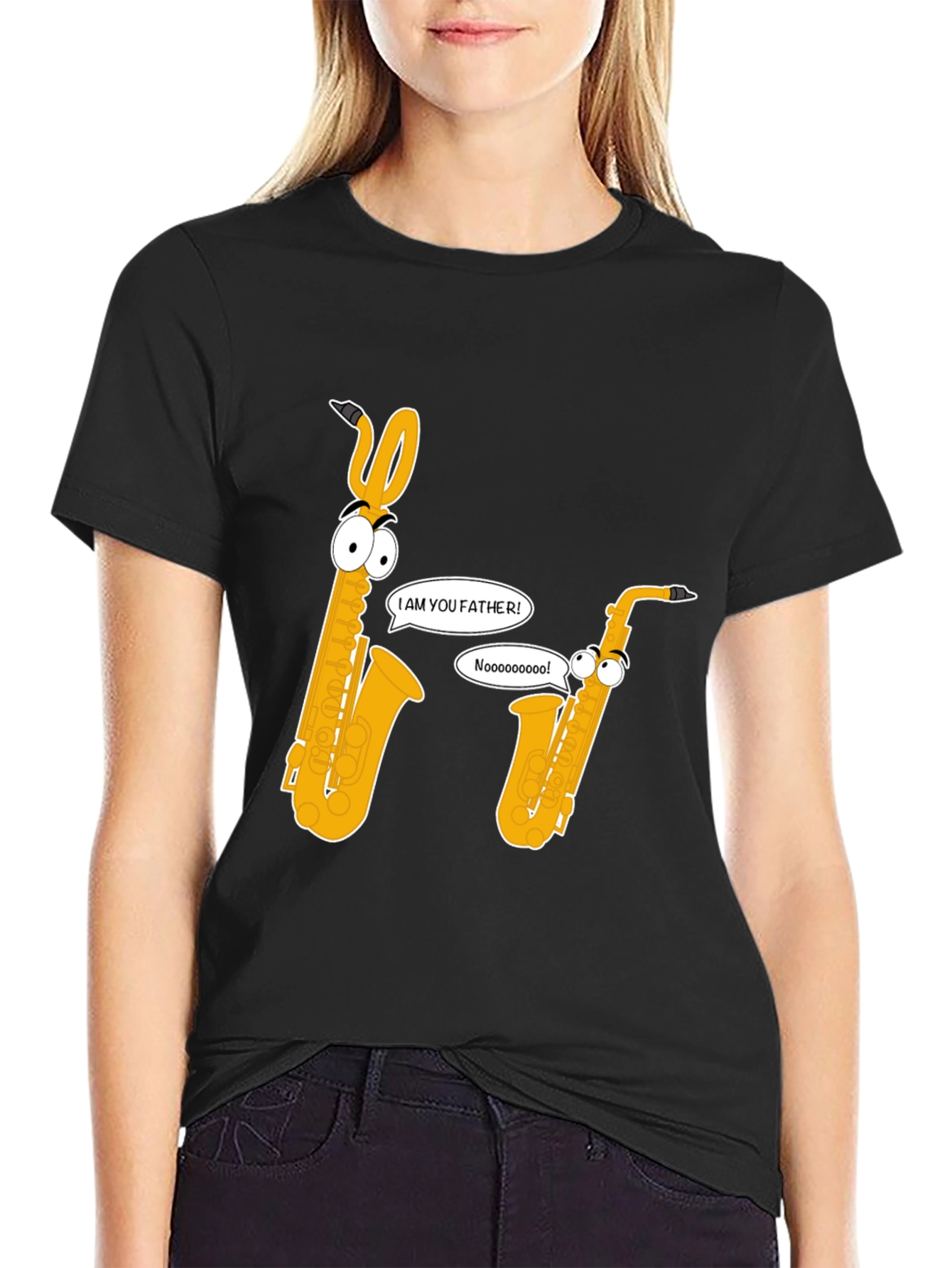 Saxophone Father T-Shirt - Funny Musical Tee
