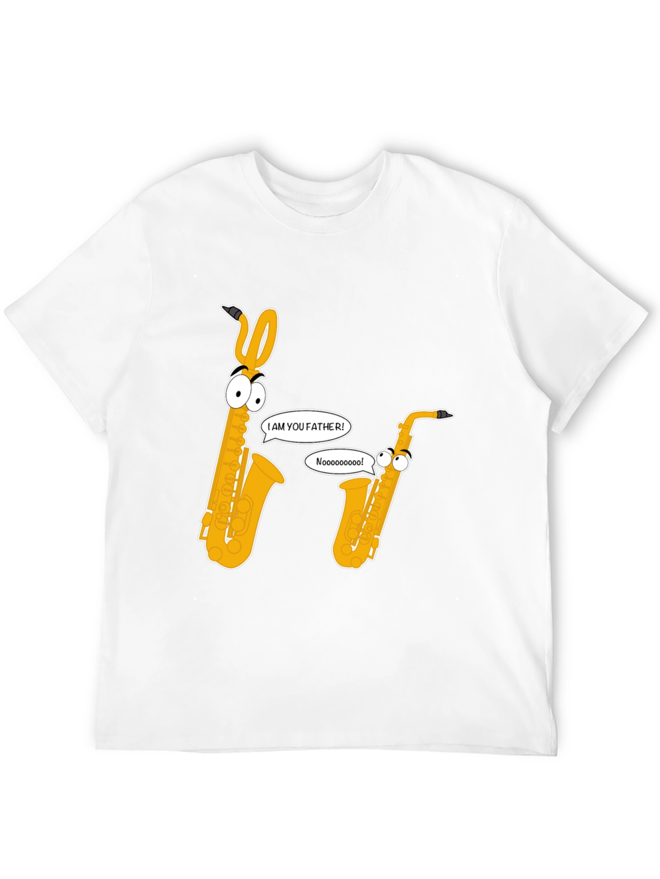 Saxophone Father T-Shirt - Funny Musical Tee