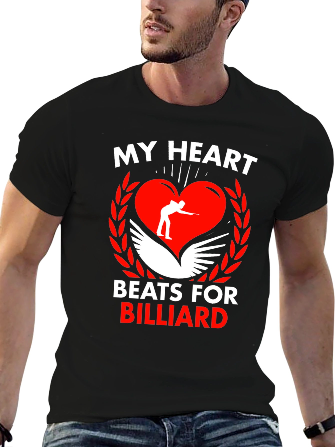 My Heart Beats for Billiard T-Shirt