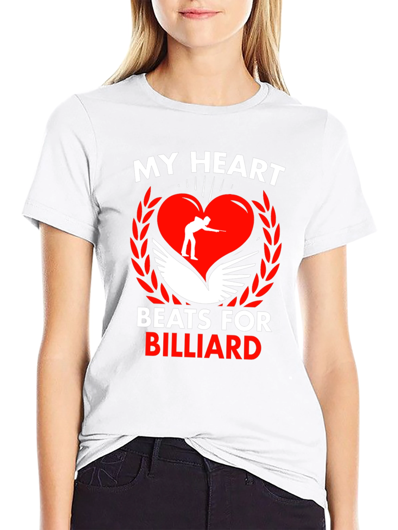 My Heart Beats for Billiard T-Shirt