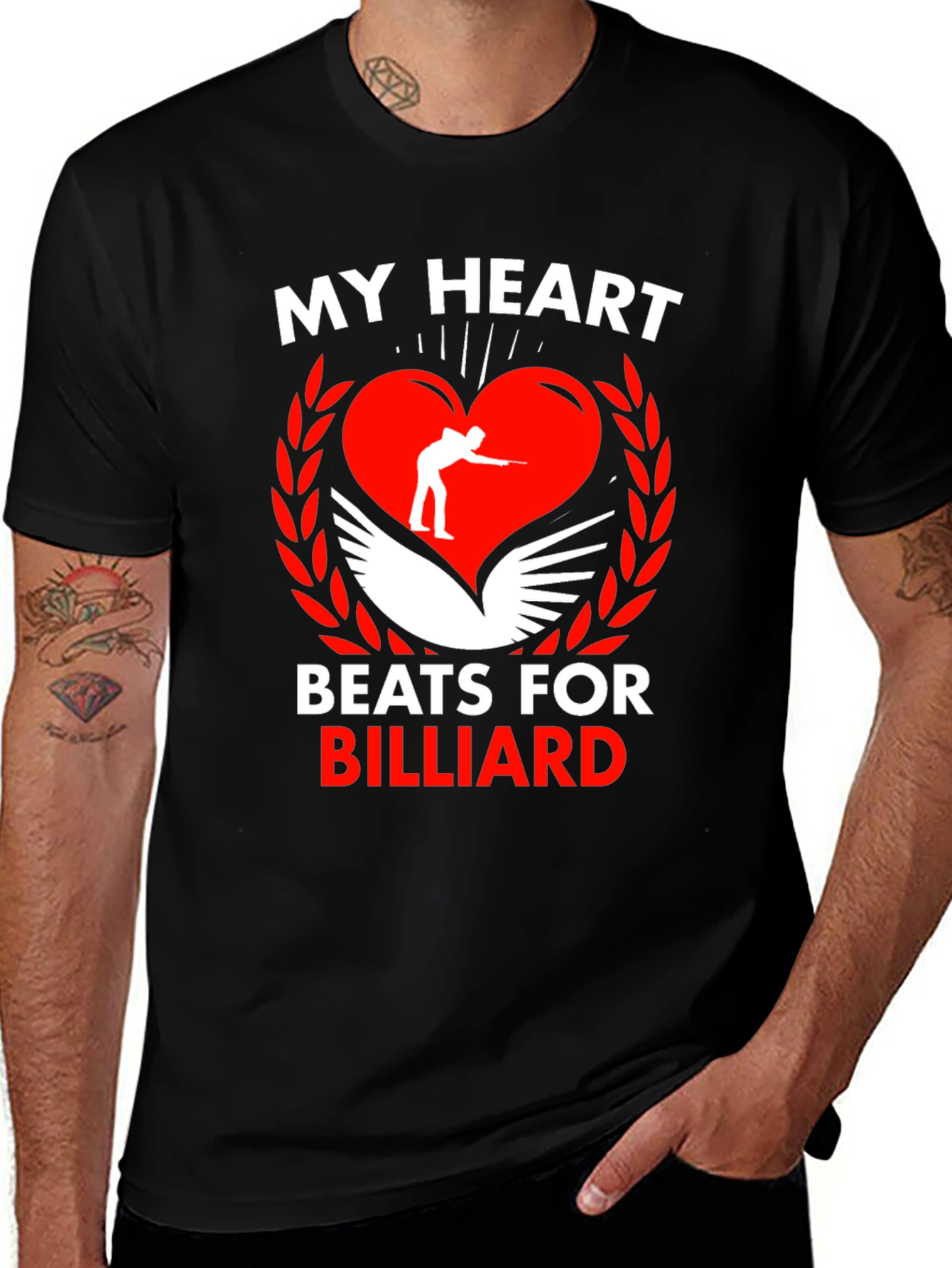 My Heart Beats for Billiard T-Shirt