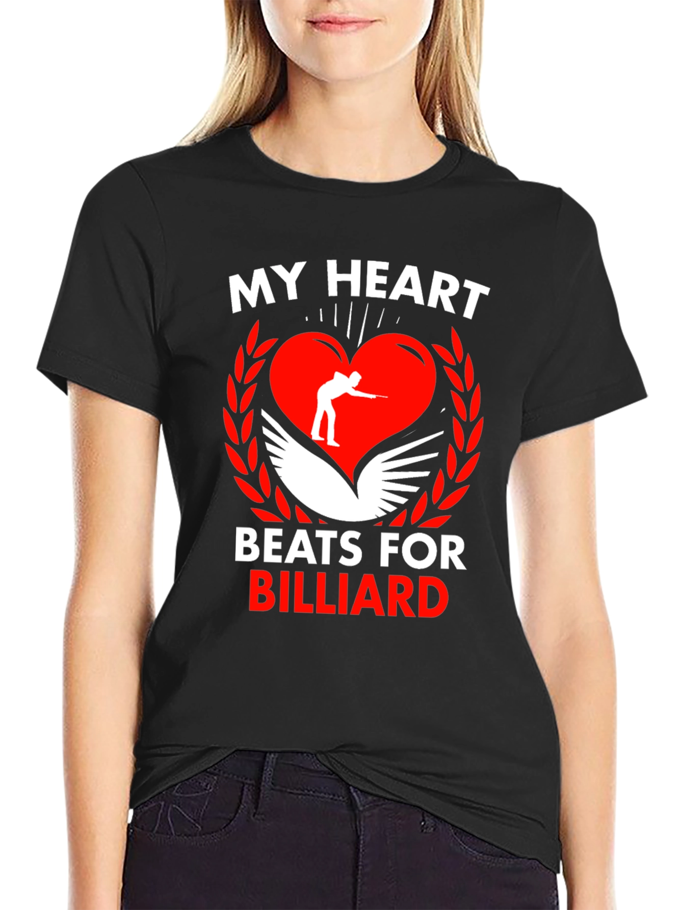 My Heart Beats for Billiard T-Shirt