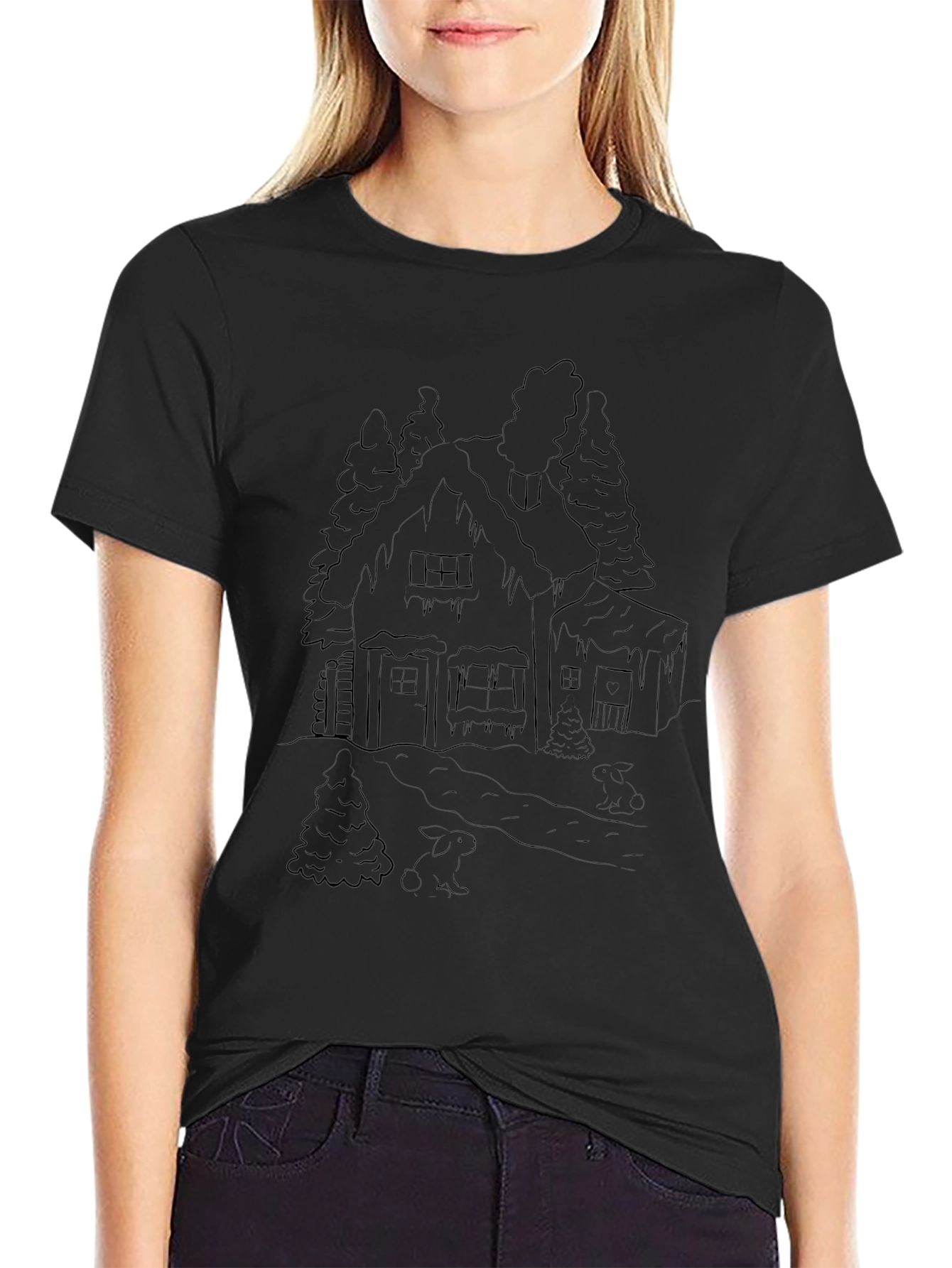 Cabin in the Woods Graphic Tee