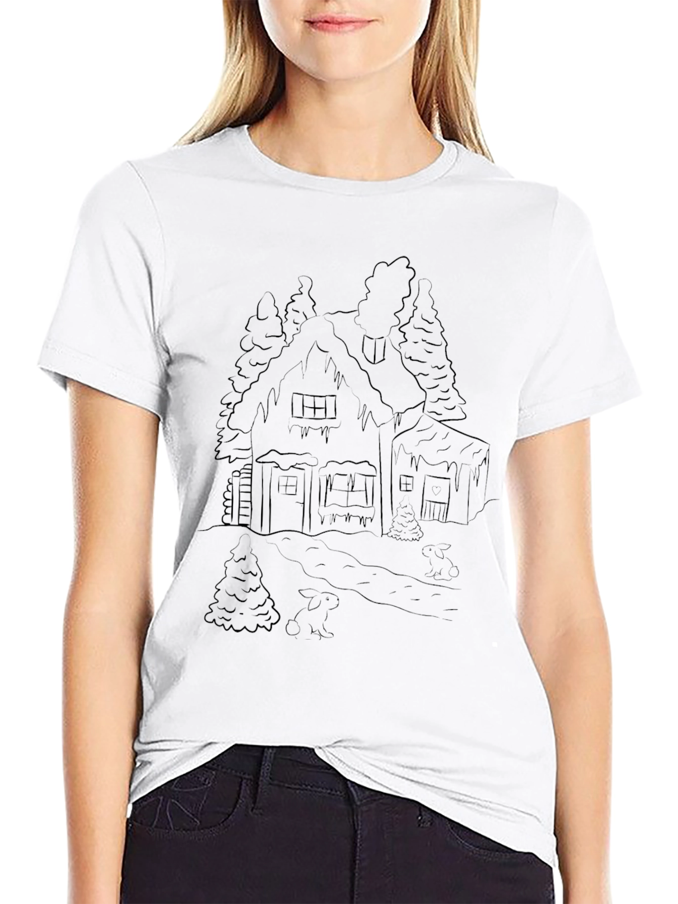 Cabin in the Woods Graphic Tee