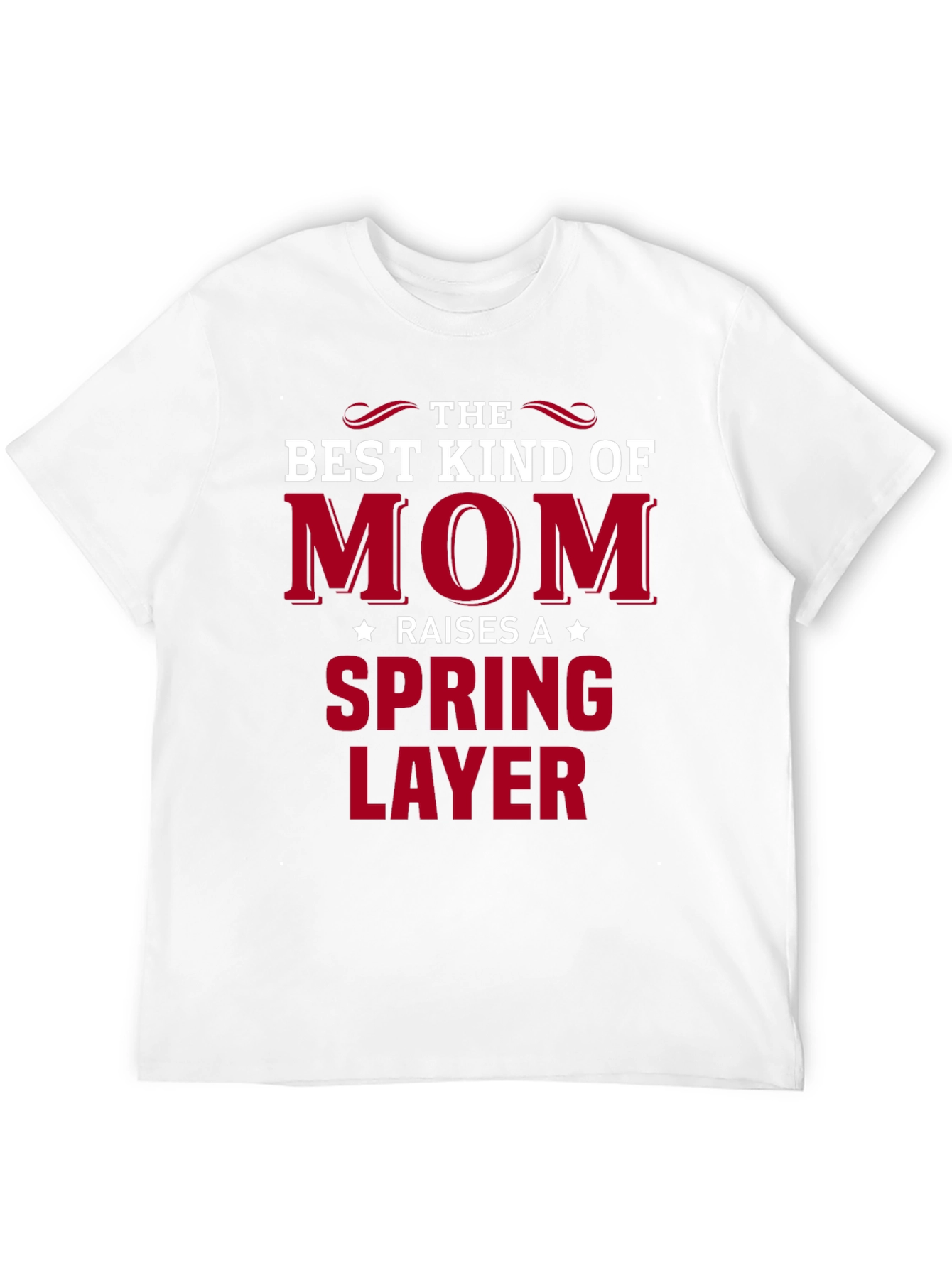 Best Kind of Mom - Spring Layer Graphic Tee