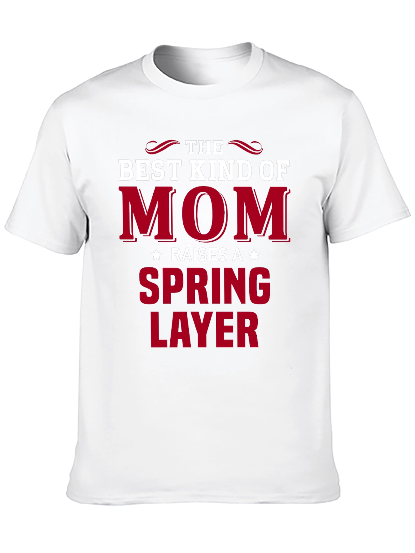 Best Kind of Mom - Spring Layer Graphic Tee