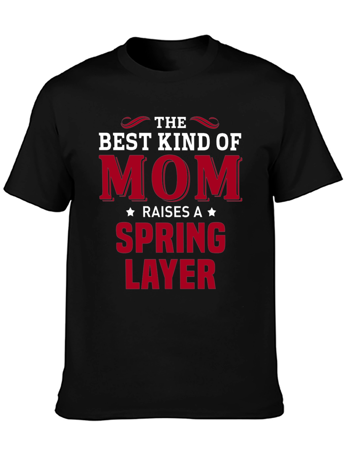 Best Kind of Mom - Spring Layer Graphic Tee