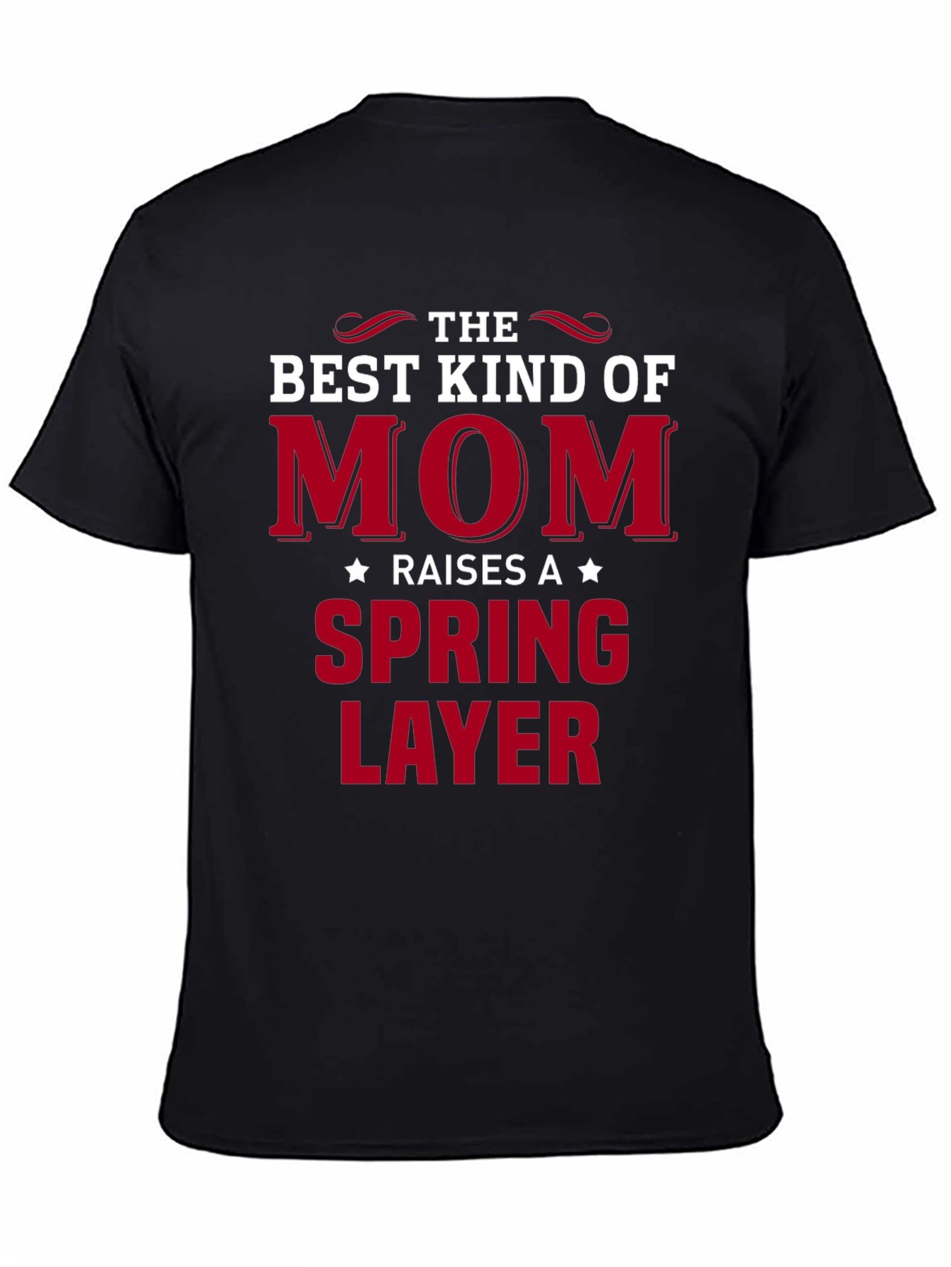 Best Kind of Mom - Spring Layer Graphic Tee