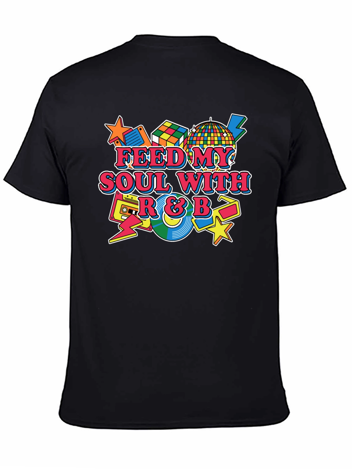 Retro R&B Soul T-Shirt - Music Lover Tee