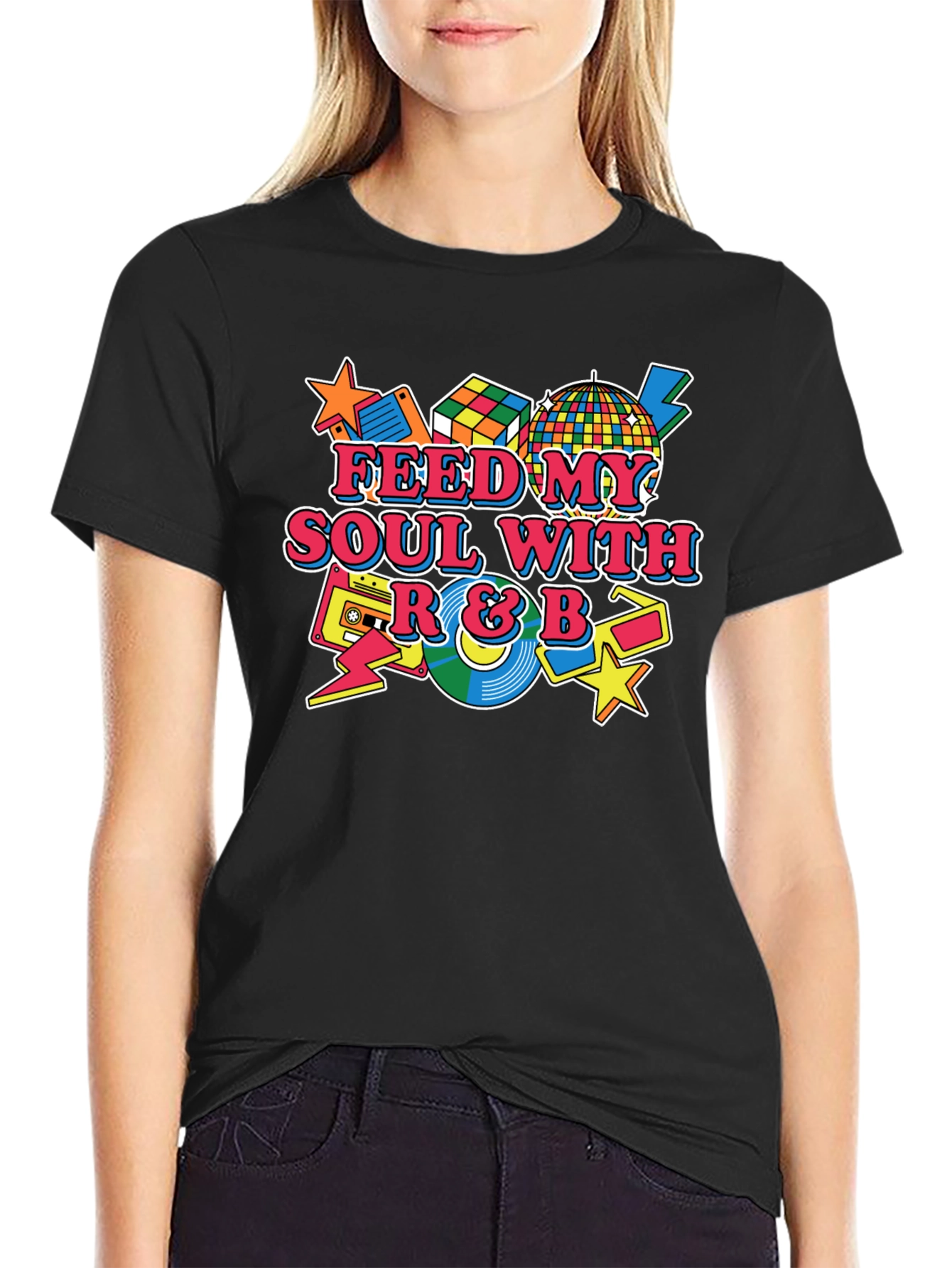 Retro R&B Soul T-Shirt - Music Lover Tee