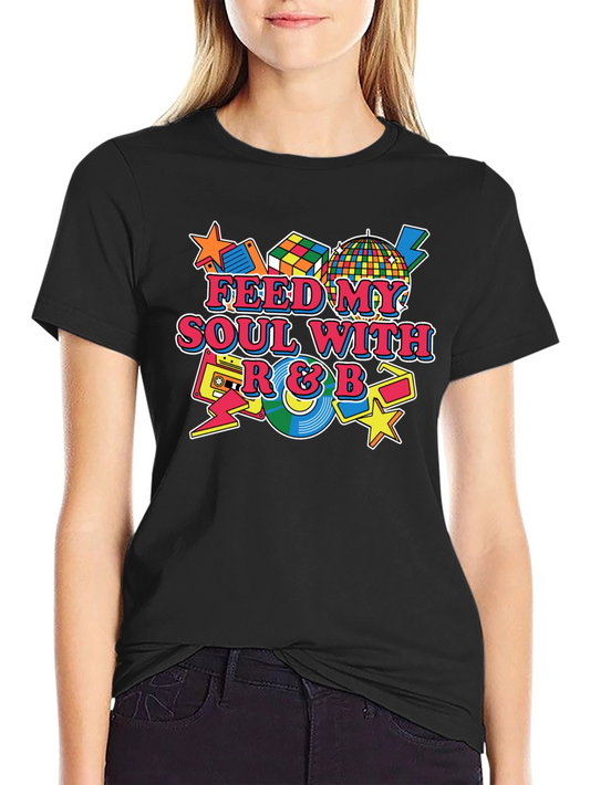 Retro R&B Soul T-Shirt - Music Lover Tee