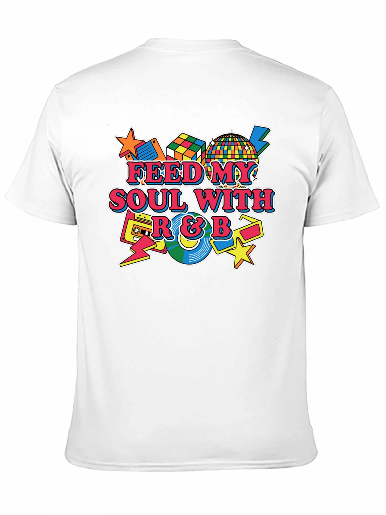 Retro R&B Soul T-Shirt - Music Lover Tee