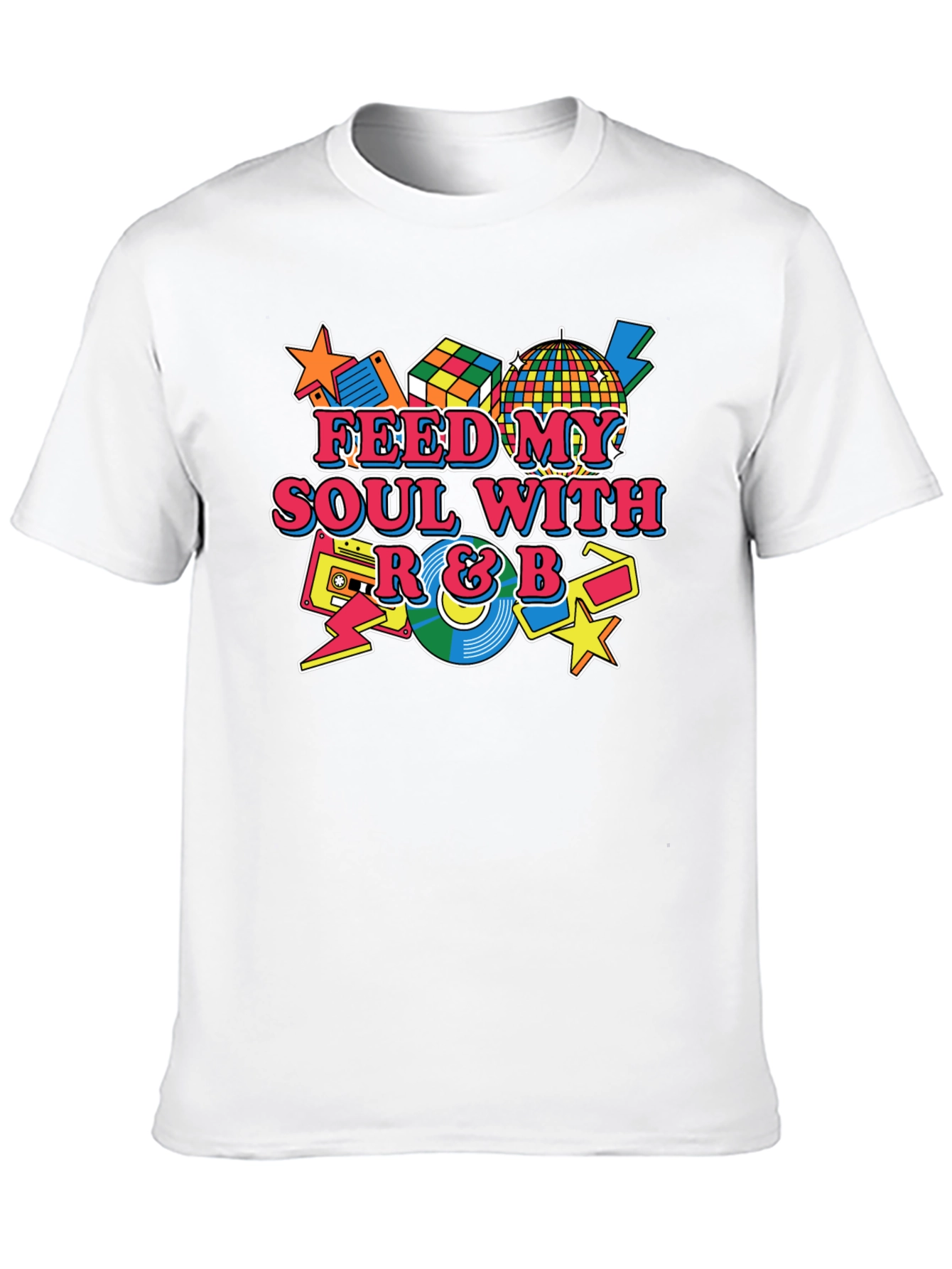 Retro R&B Soul T-Shirt - Music Lover Tee