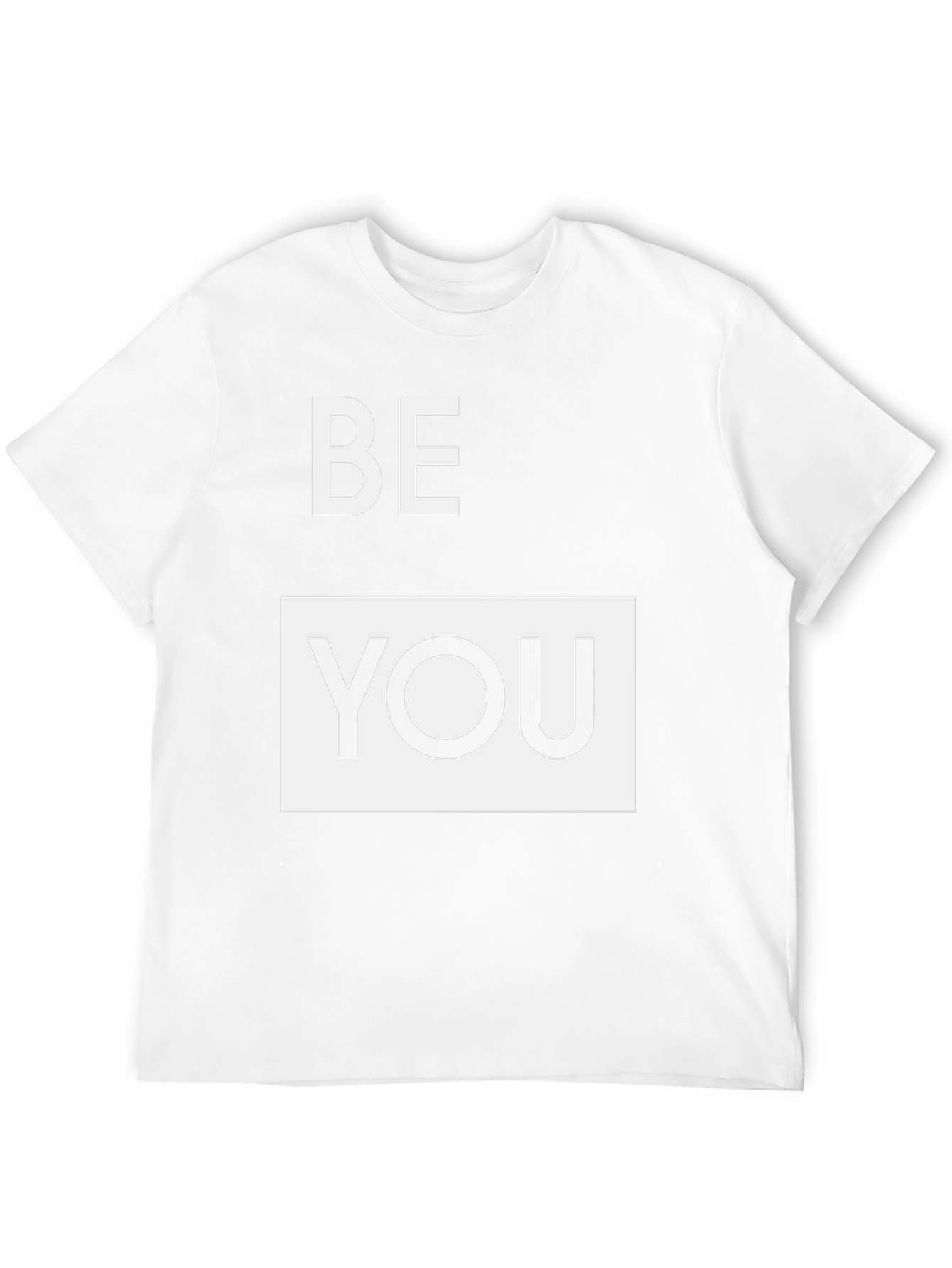 Be You Graphic Tee - Stylish Black T-Shirt