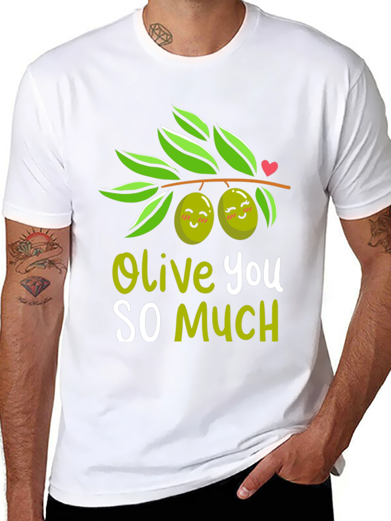 Olive You So Much T-Shirt - Cute & Funny
