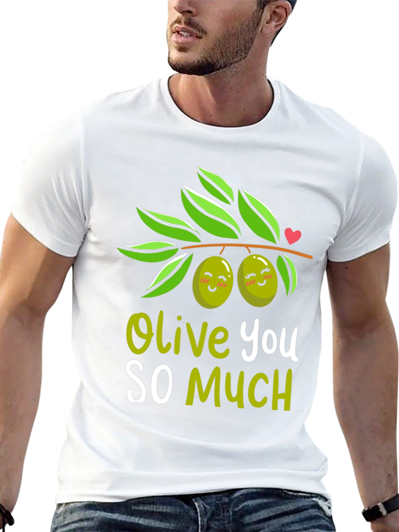 Olive You So Much T-Shirt - Cute & Funny