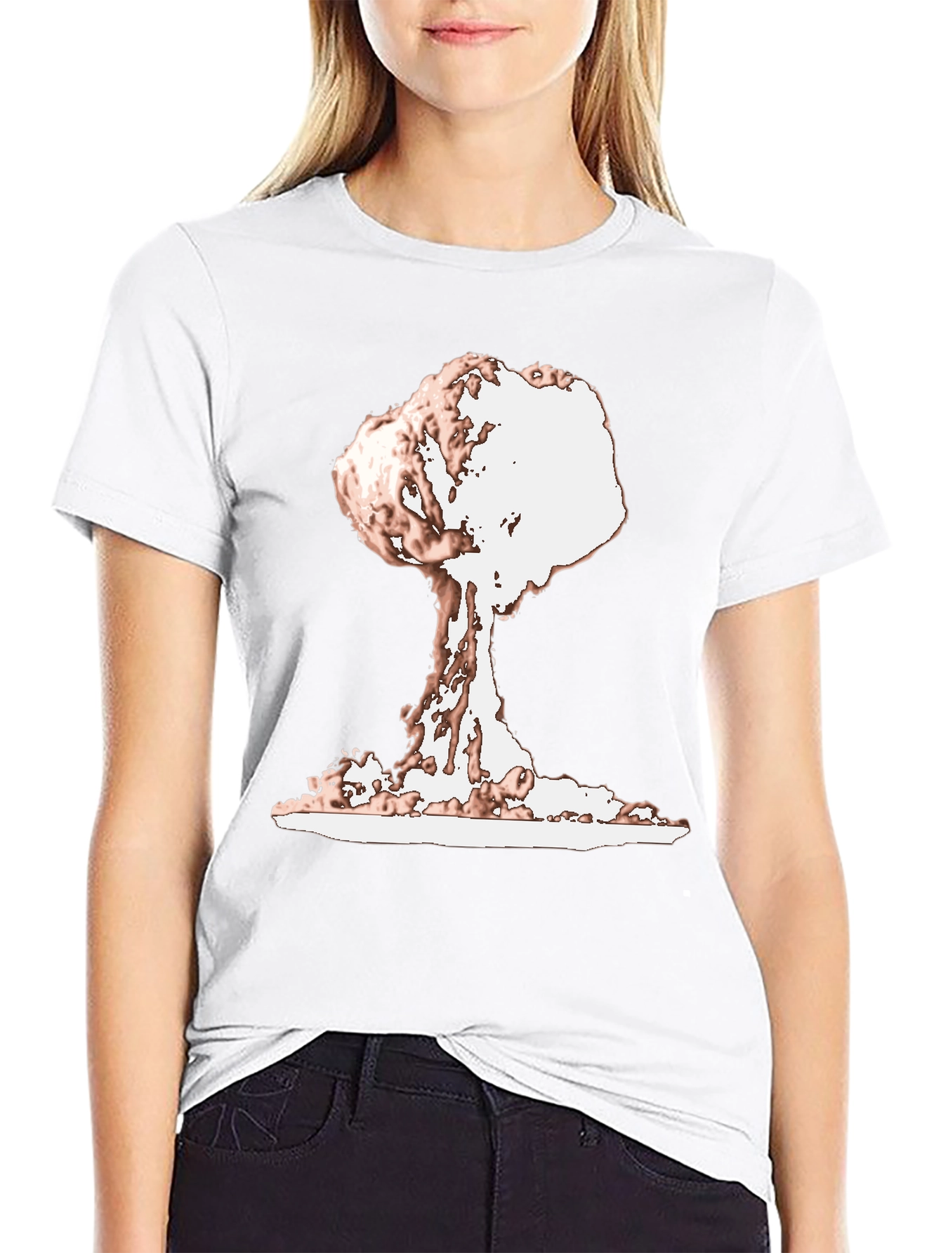 Atomic Blast T-Shirt - Nuclear Explosion Design