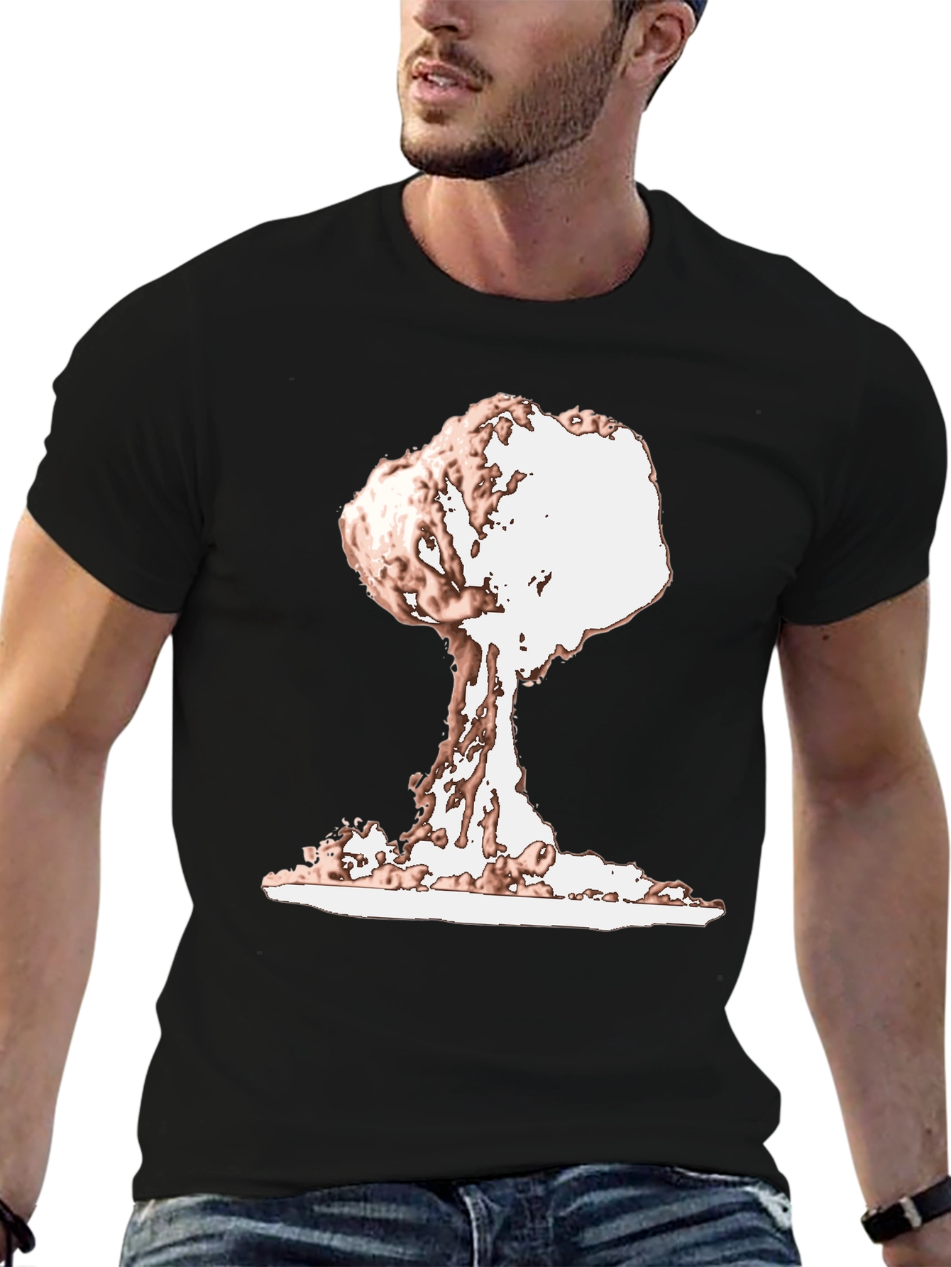 Atomic Blast T-Shirt - Nuclear Explosion Design