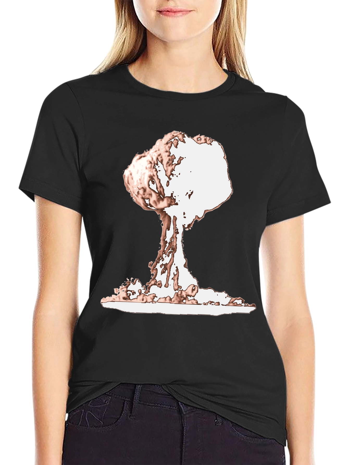 Atomic Blast T-Shirt - Nuclear Explosion Design