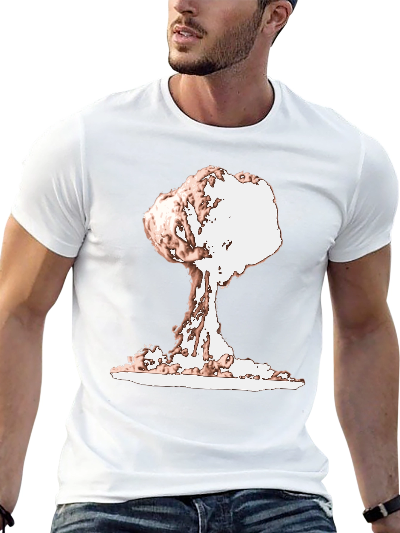 Atomic Blast T-Shirt - Nuclear Explosion Design