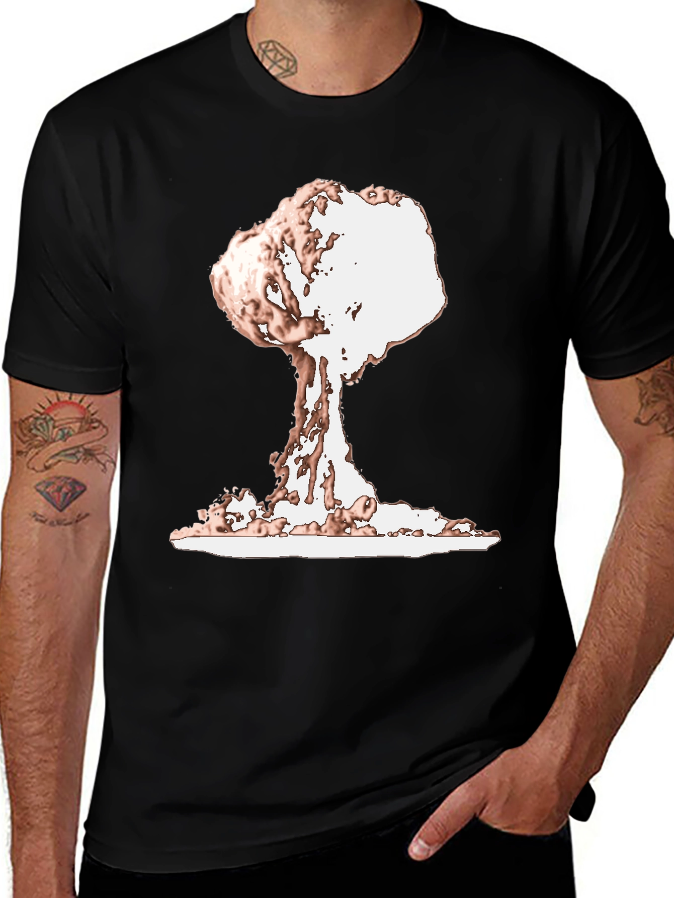 Atomic Blast T-Shirt - Nuclear Explosion Design
