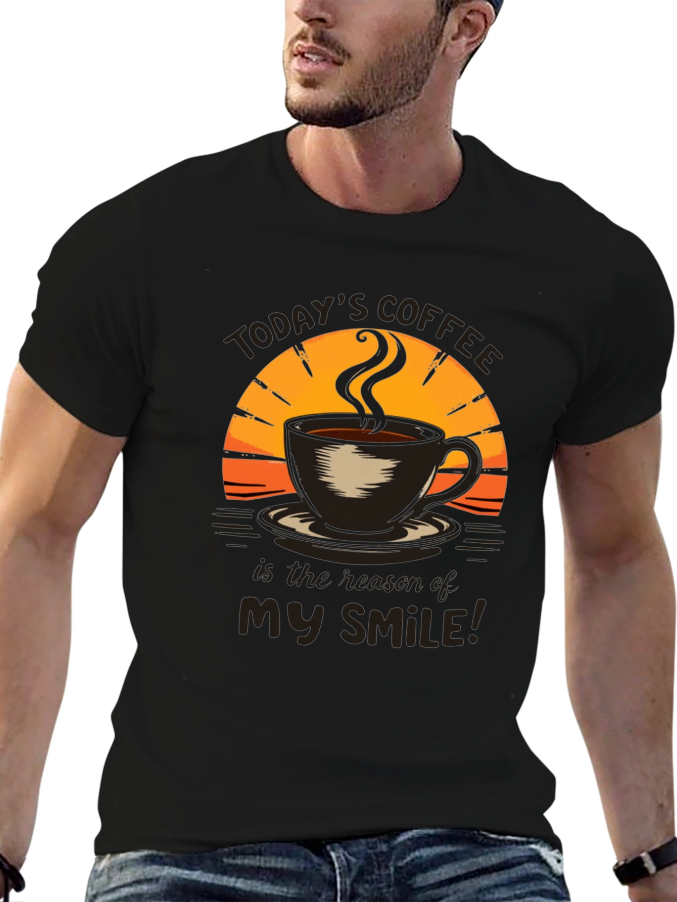 Todays Coffee My Smile T-Shirt