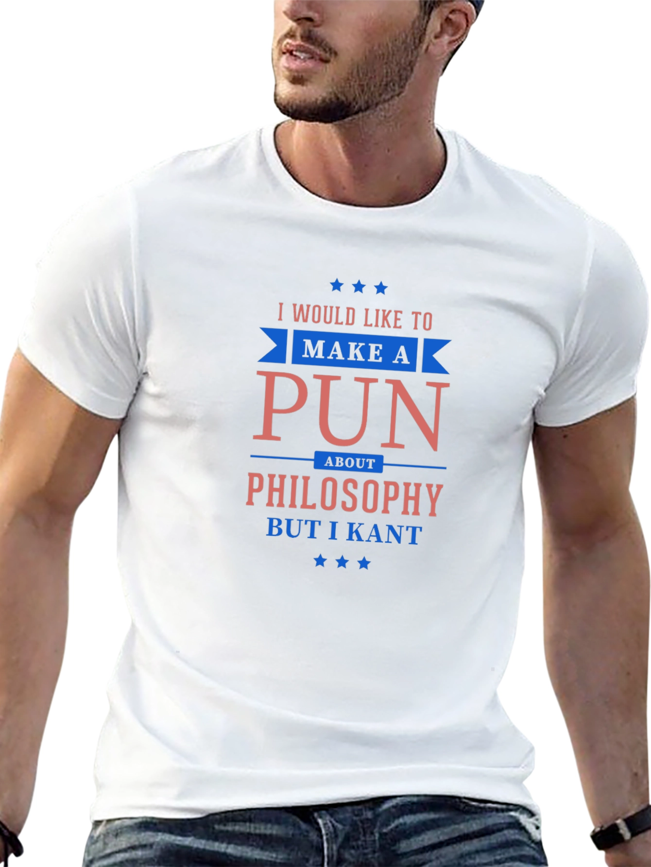 Philosophy Pun T-Shirt - I Kant Funny Tee