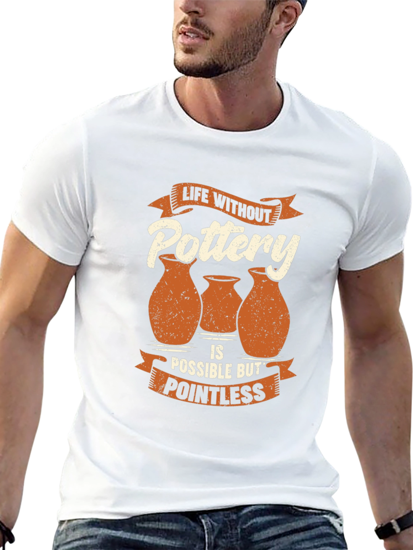 Pottery Lovers T-Shirt - Life Without Pottery