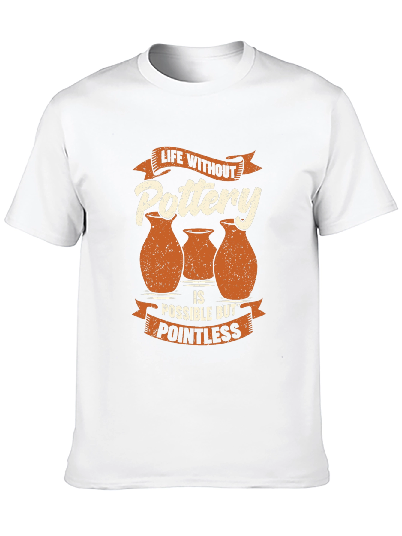 Pottery Lovers T-Shirt - Life Without Pottery