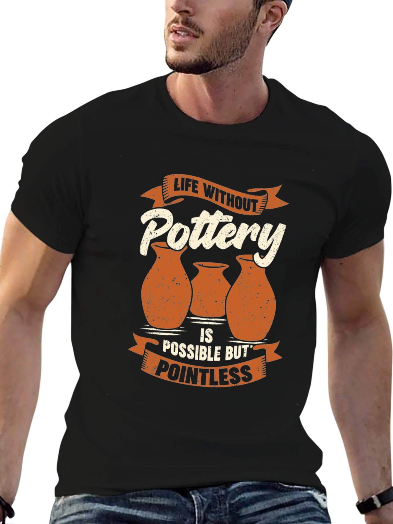 Pottery Lovers T-Shirt - Life Without Pottery